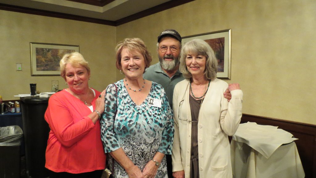 Nancy McClintock, Cindy Hunter, Dick and Linda Meek Hilderbrant