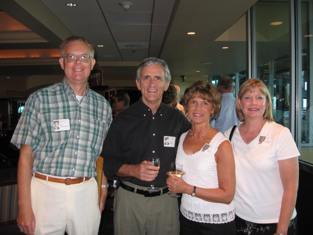 Tim Oltrogge, Bob and Kathy Lewis,Rod Moores wife, Patty