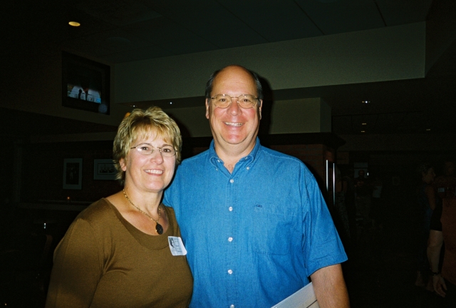 Mary Delach Bradley (66) and husband Bruce