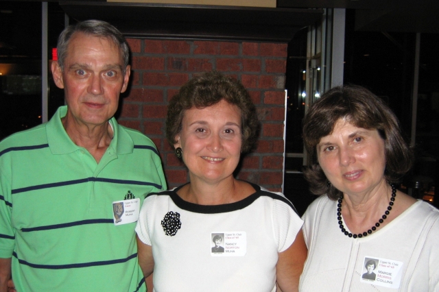 Bob Muha, Nancy Norton Muha,and Margie Morris Collins