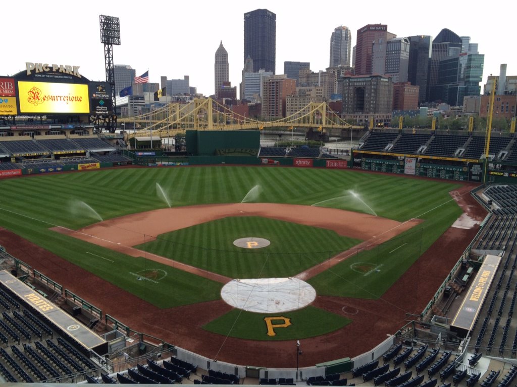 PNC Park and Pittsburgh Skyline